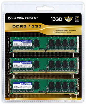 Silicon power 12 gb DDR 3-1333 MHz
